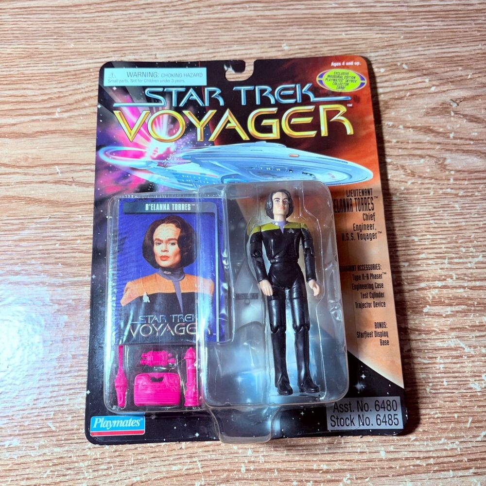 Playmates Star Trek Voyager B'Elanna Torres Chief Engineer NOC